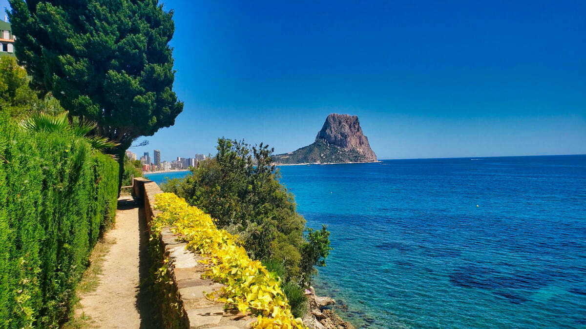 Calpe aan de Costa Blanca Noord