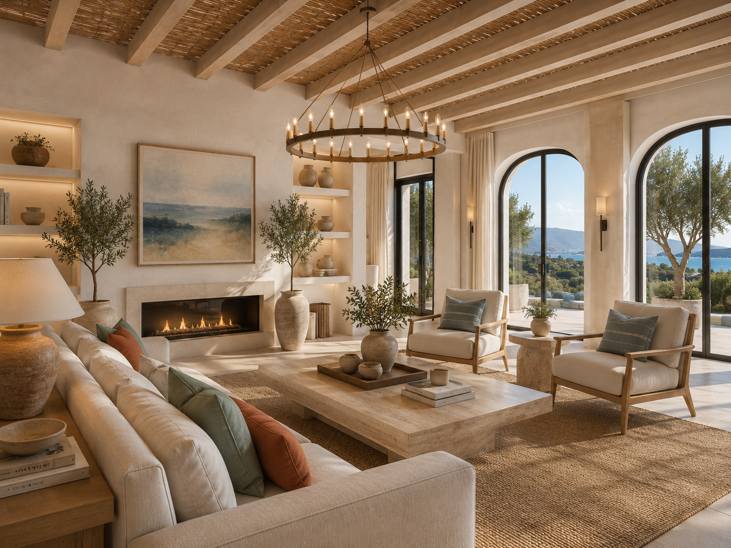 Coastal Calm interior direction for Move-In Ready support on the Costa Blanca