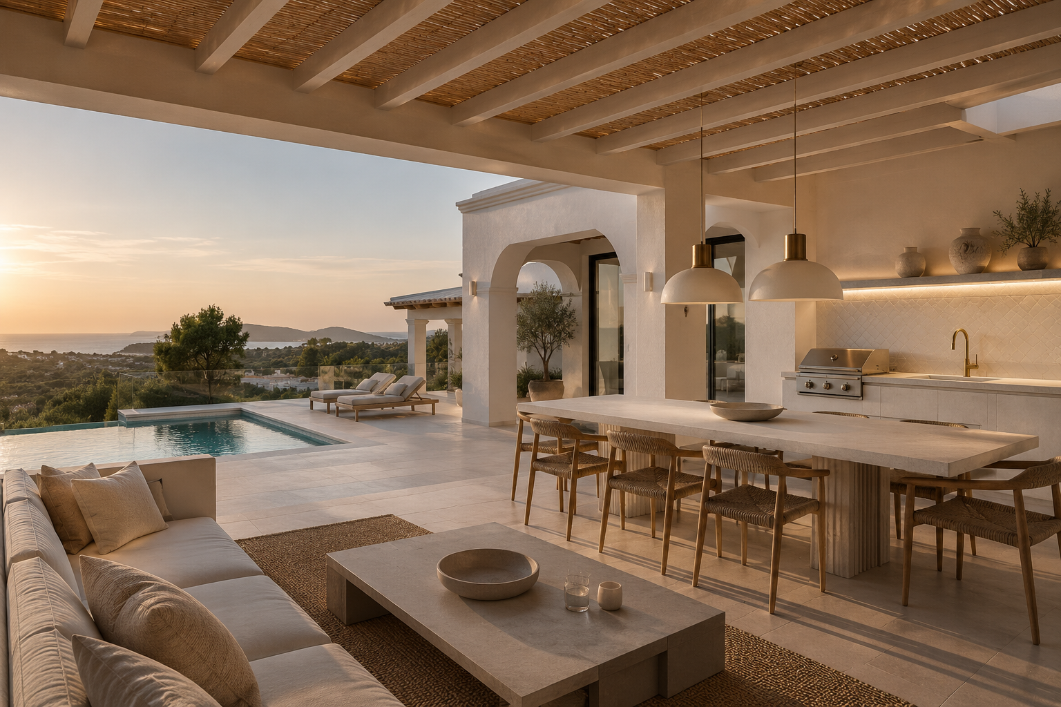 Mediterranean Move-In Ready home with terrace and outdoor kitchen on the Costa Blanca